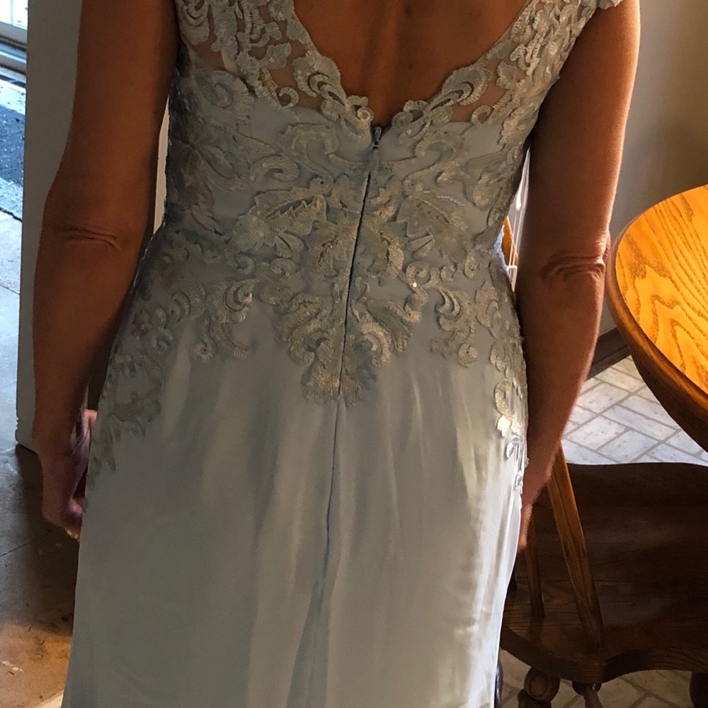 Evening gown.